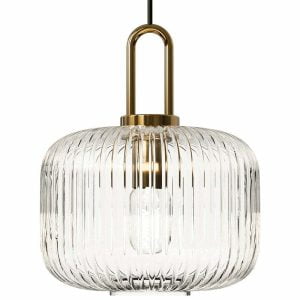 Moderne glazen hanglamp