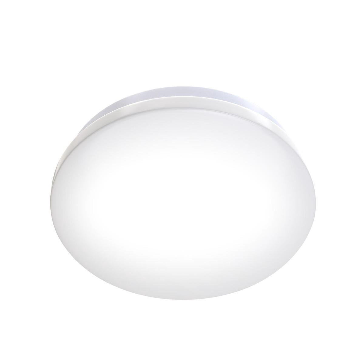 LED Badkamerverlichting - plafondlamp - witte badkamerlamp - IP44 - met 1 lichtpunt - Ø29cm - 4.000K - 1.200Lm - 12W