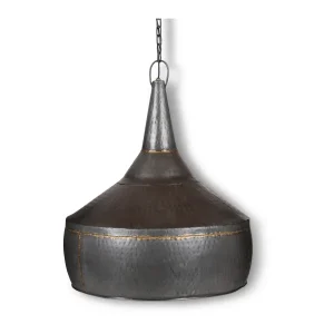 Industriële hanglamp moos 50cm