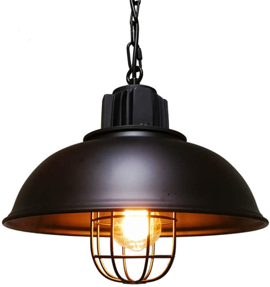 Industriële hanglamp zwart 33CM