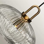 Moderne glazen hanglamp 25cm