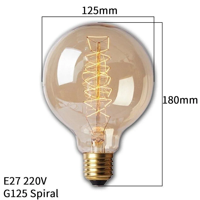 LED lichtbron A19 Spiral