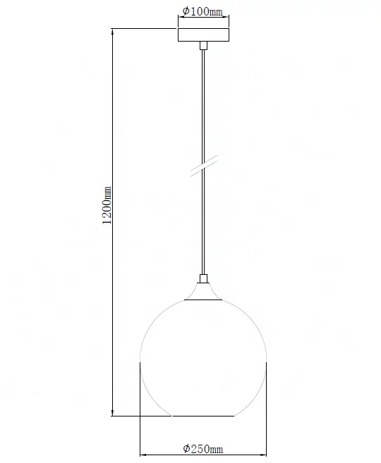 Moderne hanglamp smoked glas