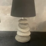 Tafellamp van steen 38cm