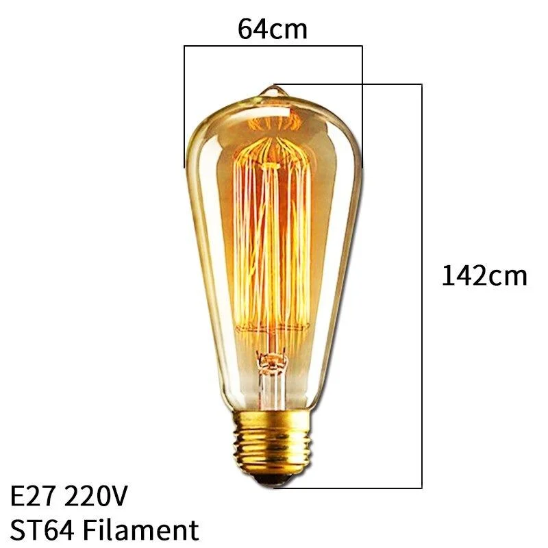 LED lichtbron A19 Spiral