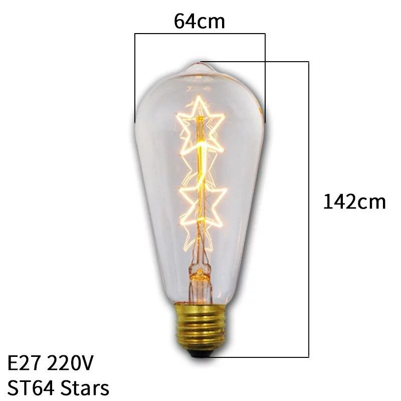 LED lichtbron A19 Spiral