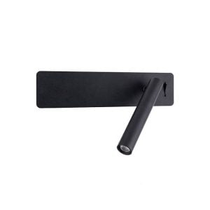 Wandlamp modern zwart en verstelbaar