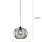 metalen hanglamp 30cm
