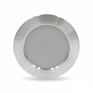Led inbouwspot zilver