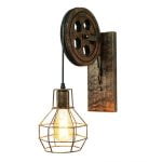 Vintage Wandlamp - Industrieel - voor binnen - E27 Fitting
