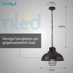 Industriële Dimbare Hanglamp 60w