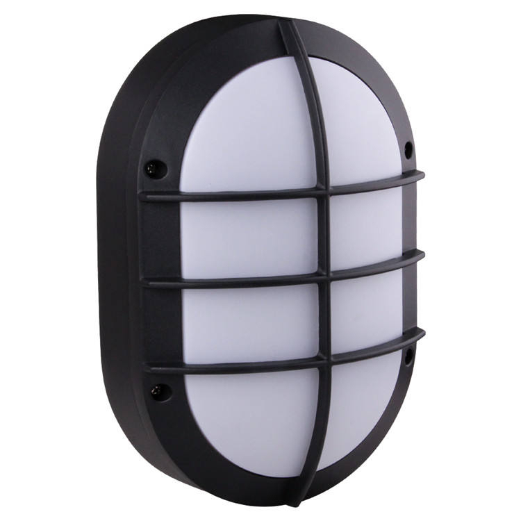 Robuuste Buitenlamp met Raster – Weerbestendige Wandlamp voor Tuin, Oprit of Schuur